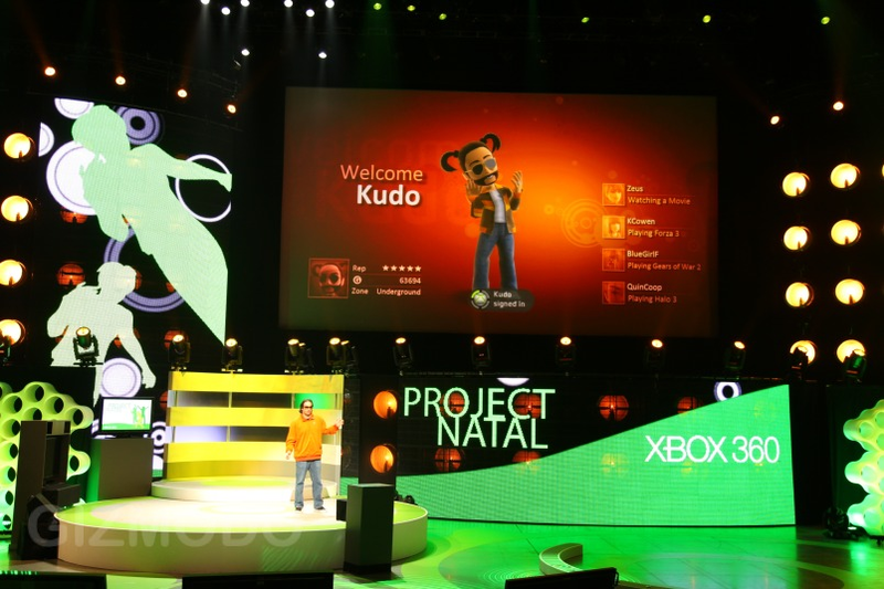 Illustration for article titled Xbox 360 Project Natal: Full-Body Motion Control One-Ups the Wii